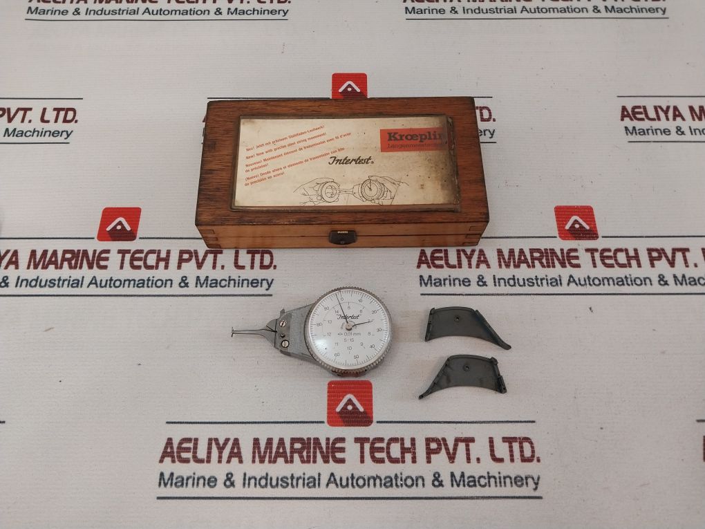 Intertest 0.01 Mm Mm Dial Indicator Groove Gage