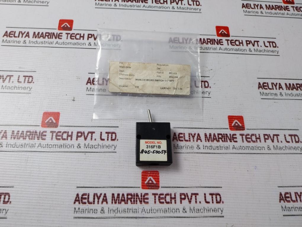 Invalco 316F1B Micro Valve 45-50054 – Aeliya Marine Tech