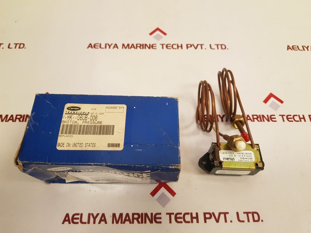 Invensys Hk06Ub006 Pressure Switch
