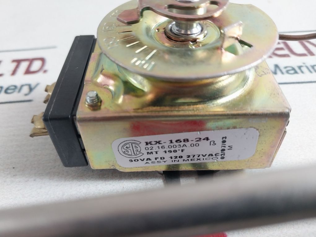 Invensys Kx-168-24 Thermostat