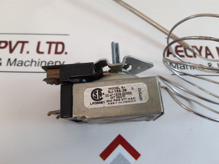 Invensys Sj-169-36 Thermostat