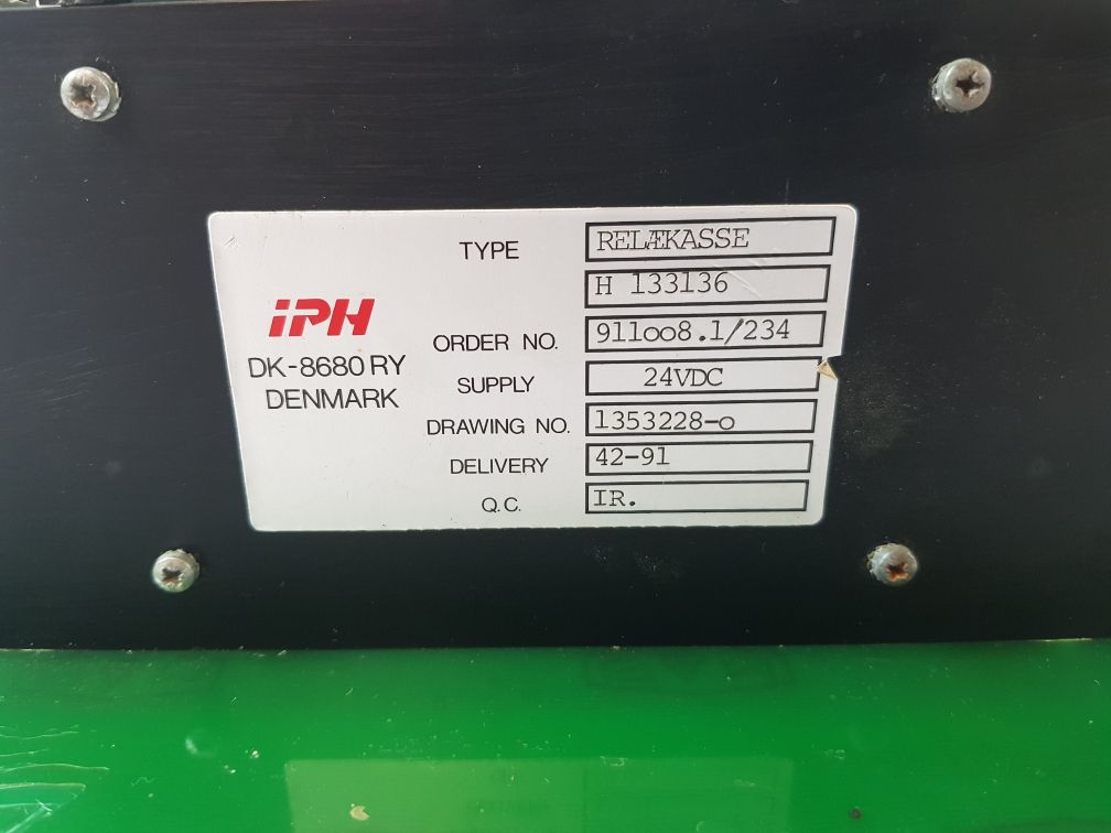 Iph H 133136 Relay Boxes
