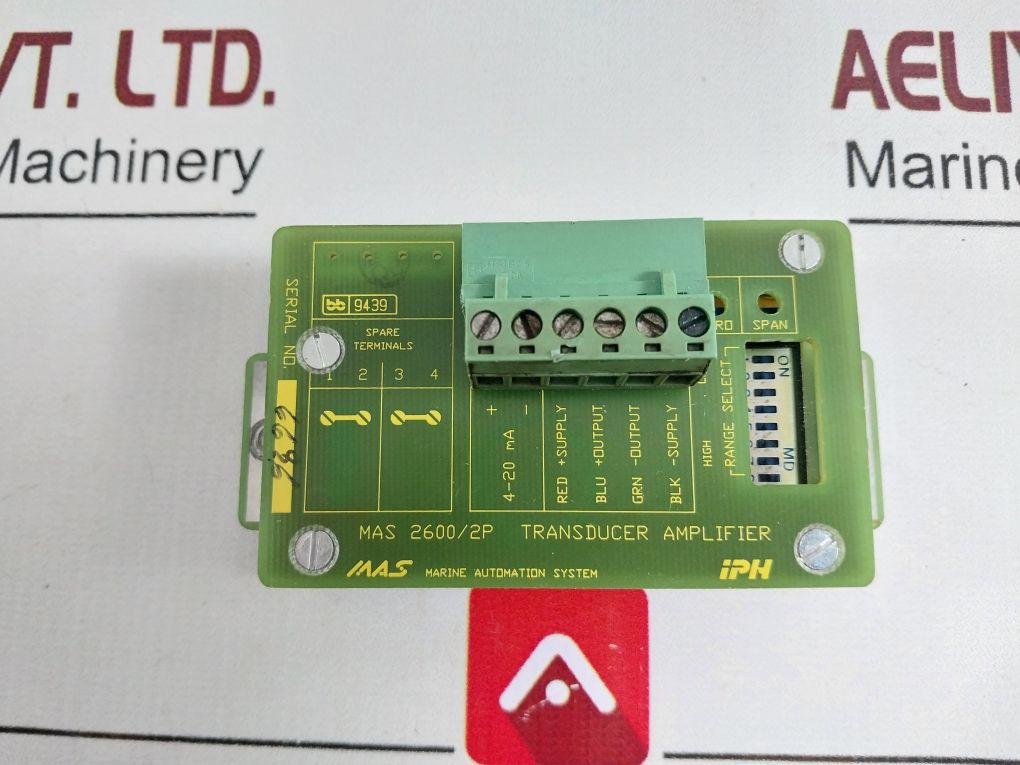 Iph Mas 2600/2p Transducer Amplifier
