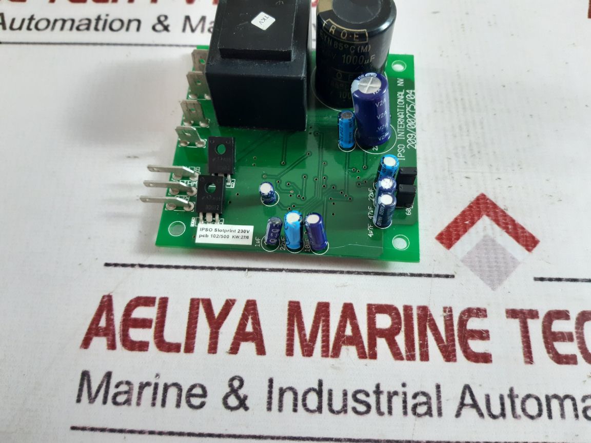 Ipso 209/00275/04 Washer Door Lock Board