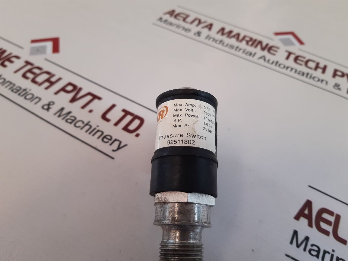 Ir 92511302 Pressure Switch
