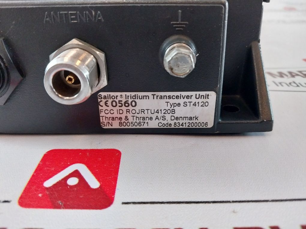 Sailor St4120 Iridium Fixed Mount Transceiver Unit 8341200006