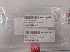 Lot Of 8X Iron 867 Coupling Element 17