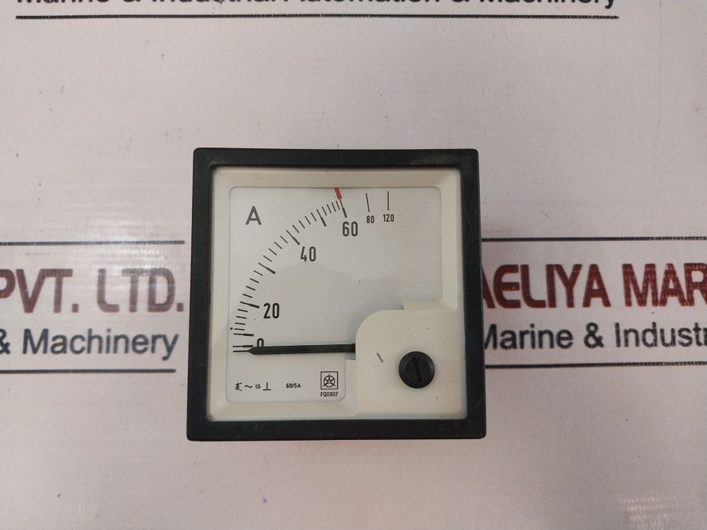 Iskra Fq0307 Ampere Meter 0-60/120A 600V