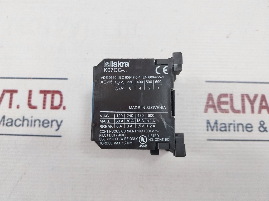 Iskra K07Cg-22 Auxiliary Contactor Dgsl7-22