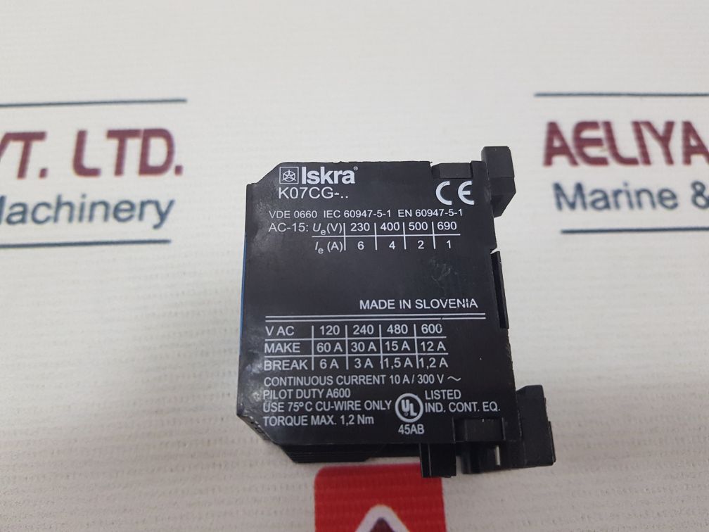 Iskra K07Cg-40 Mini Contactor 10A/300V~