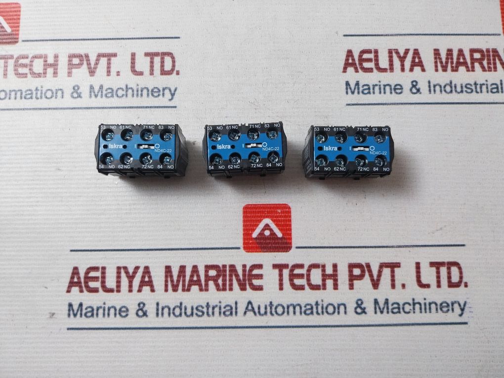Iskra Nd4C-22 Auxiliary Contact For Contactor