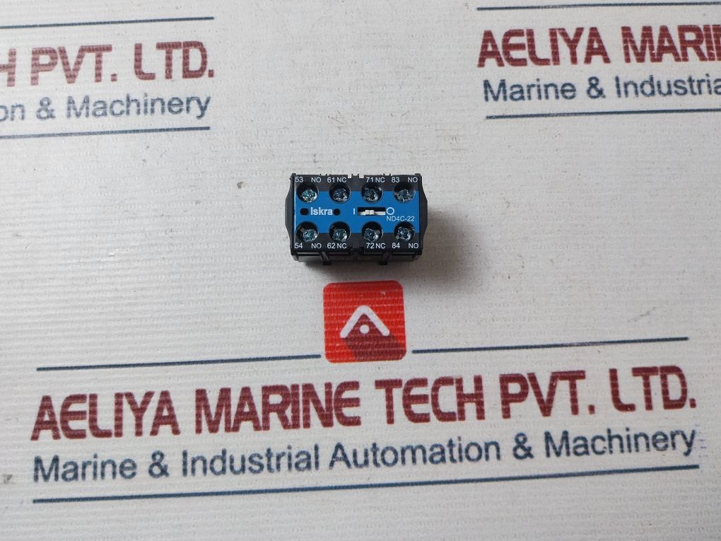 Iskra Nd4C-22 Auxiliary Contact For Contactor
