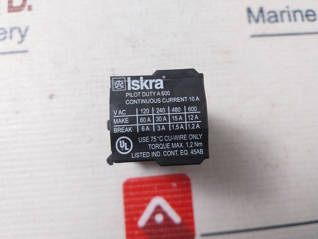 Iskra Nd4C-22 Auxiliary Contact For Contactor