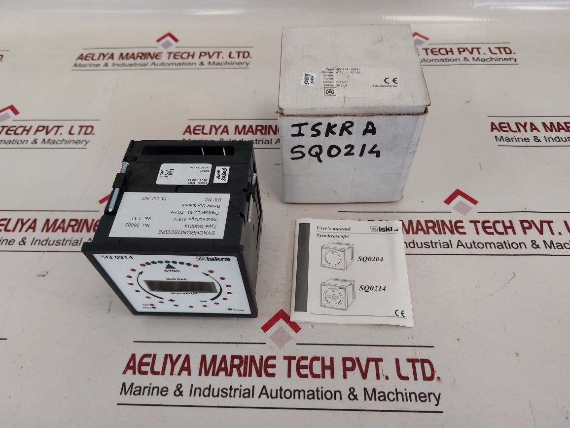 Iskra sq0214 synchroscope 40…75 hz
