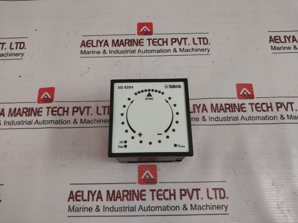 Iskra Sq 0204 Synchronoscope Meter 415V 45-65Hz