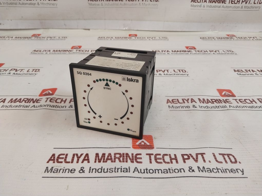 Iskra Sq 0204 Synchronoscope Meter 415V 45-65Hz
