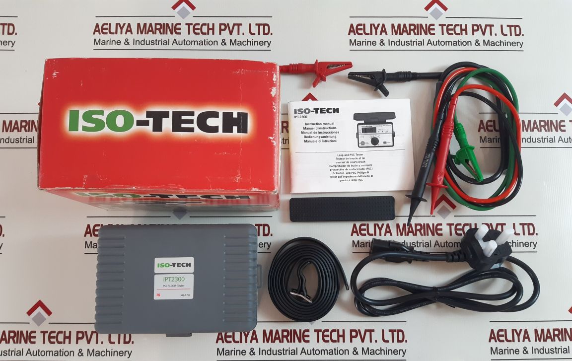 Iso-tech Ipt2300 Digital Tester With Anti Trip Technology Set