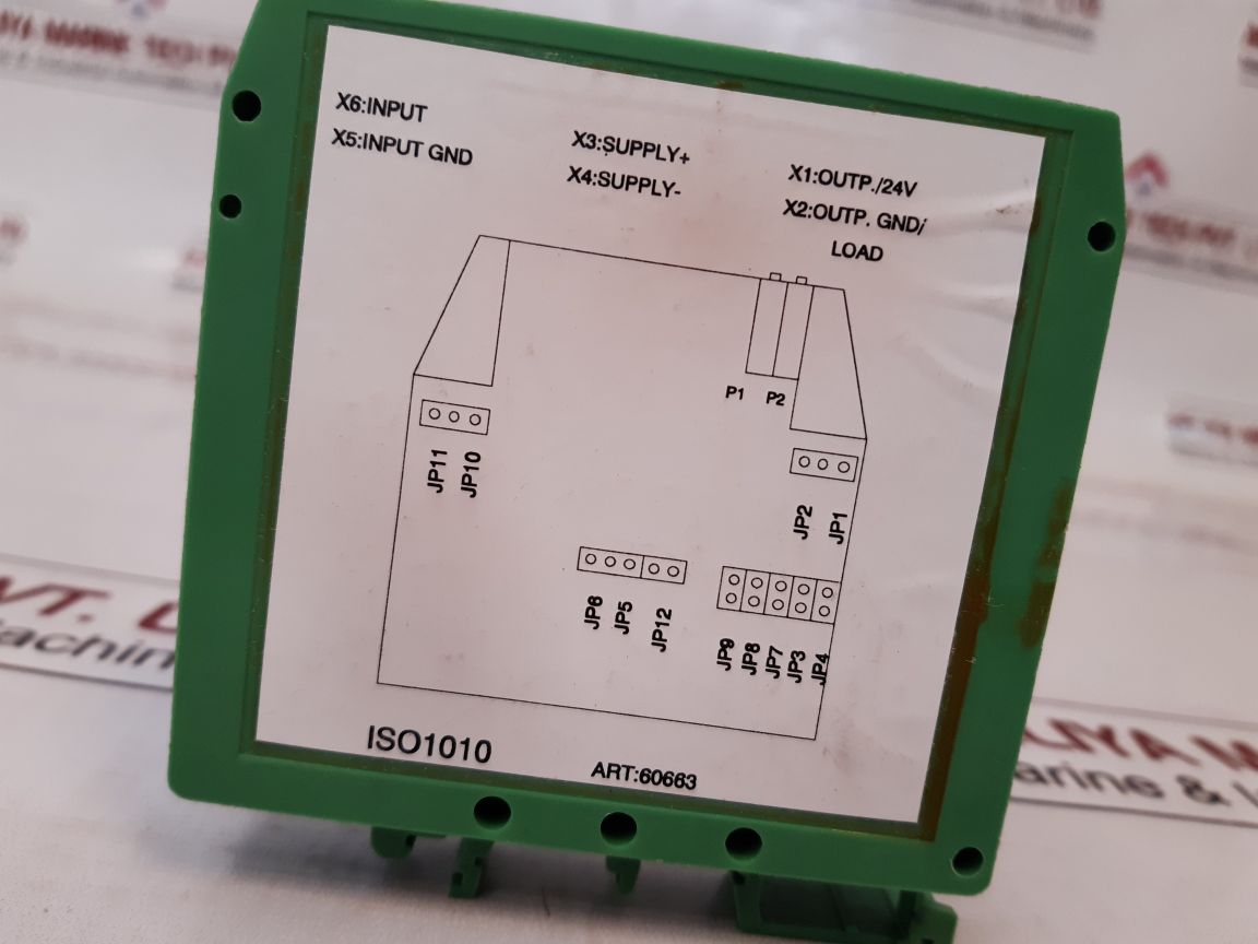 Phoenix Contact Iso1010 Dc-dc Converter Module 60663