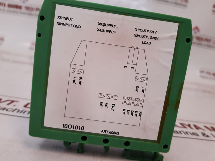 Phoenix Contact Iso1010 Dc-dc Converter Module 60663