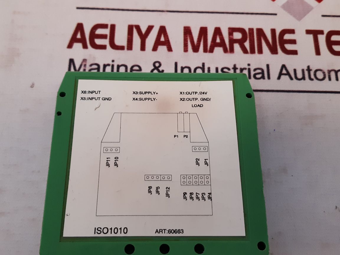 Phoenix Contact Iso1010 Dc-dc Converter Module 60663