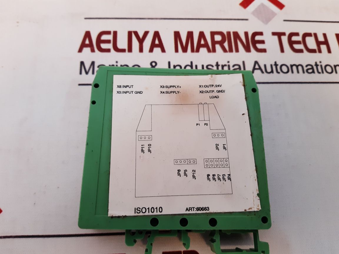 Phoenix Contact Iso1010 Dc-dc Converter Module 60663