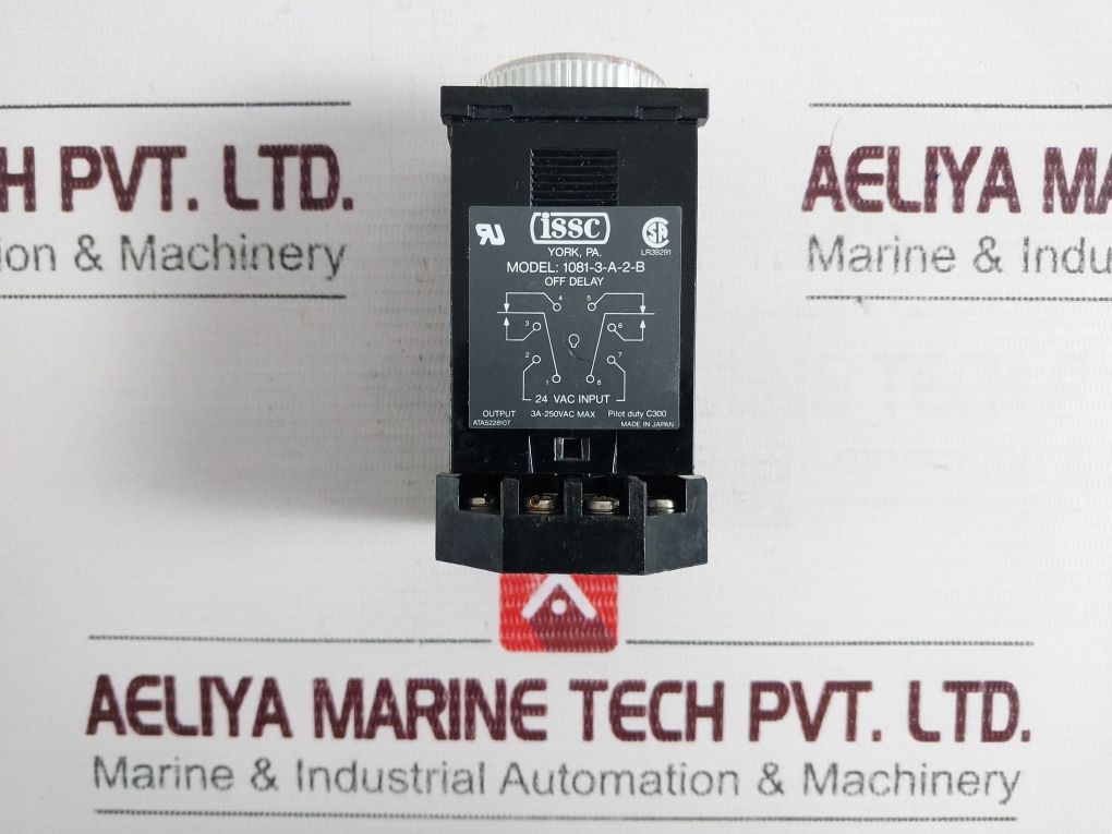 Issc 1081-3-a-2-b Solid State Timer 0-10 Sec