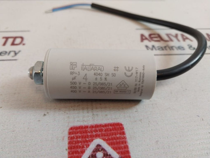 Italfarad Rp-3 Fan Motor Capacitor