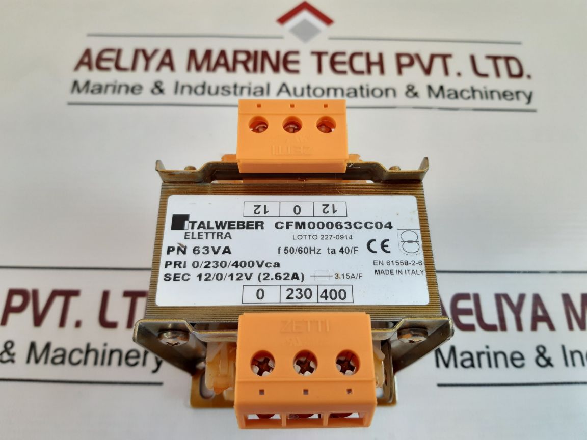 Italweber Cfm00063Cc04 Transformer
