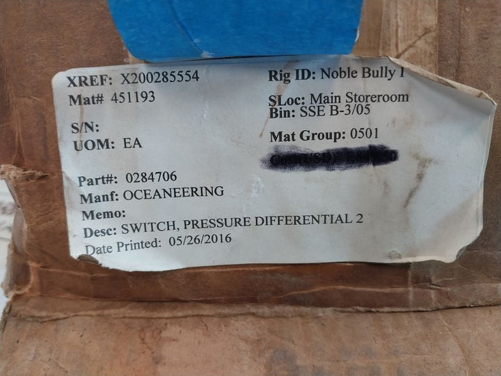 Itt 162P42C6Hn Differential Pressure Switch