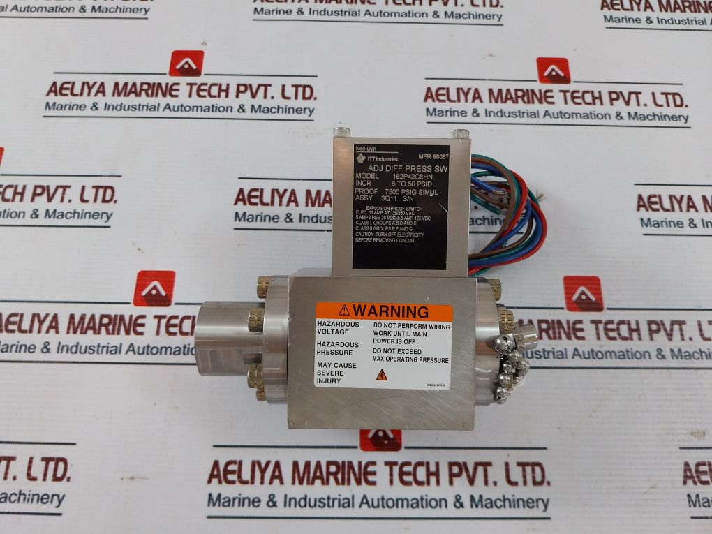 Itt 162P42C6Hn Differential Pressure Switch 0284706