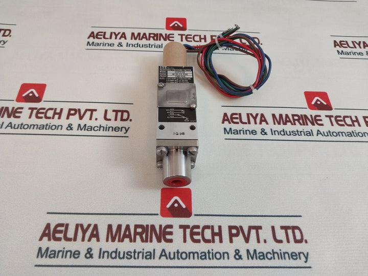 Itt 232P41C6 Adjustable Pressure Switch 50 To 275 Psig 