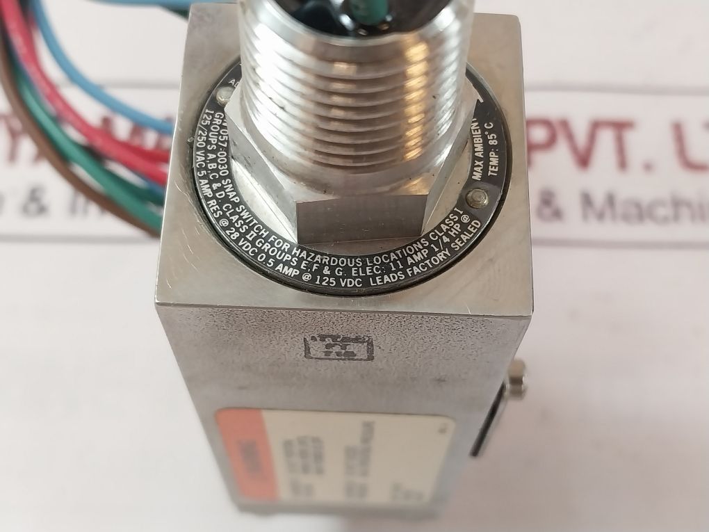 Itt 232P43C6Bh Adjustable Pressure Switch