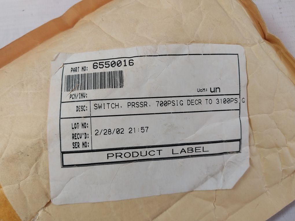 Itt 232P43C6Bh Adjustable Pressure Switch