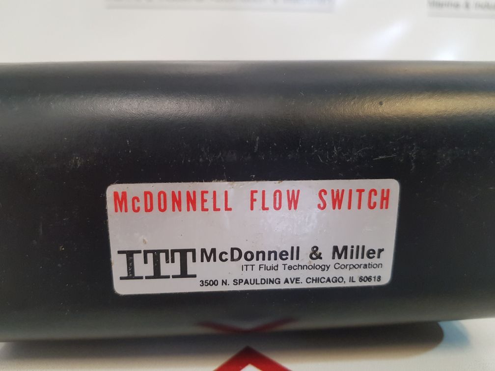 Itt Fs7-4-j Mcdonnell Flow Switch