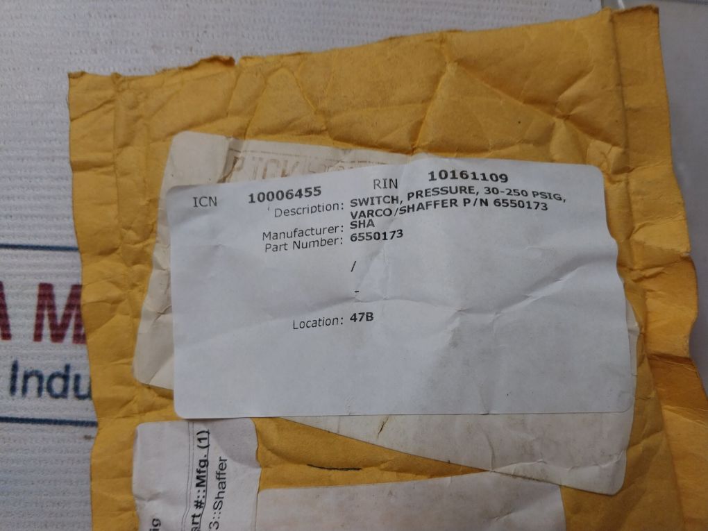 Itt Neo-dyn 132P41C6 Adjustable Pressure Switch