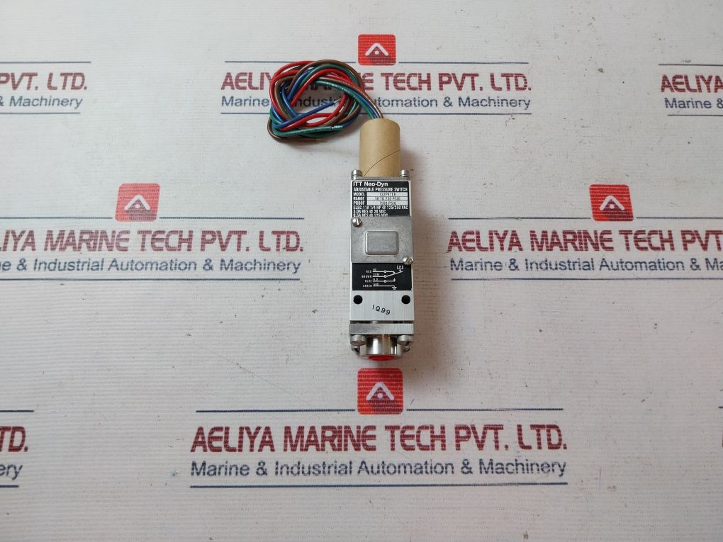 Itt Neo-dyn 132P41C6 Adjustable Pressure Switch