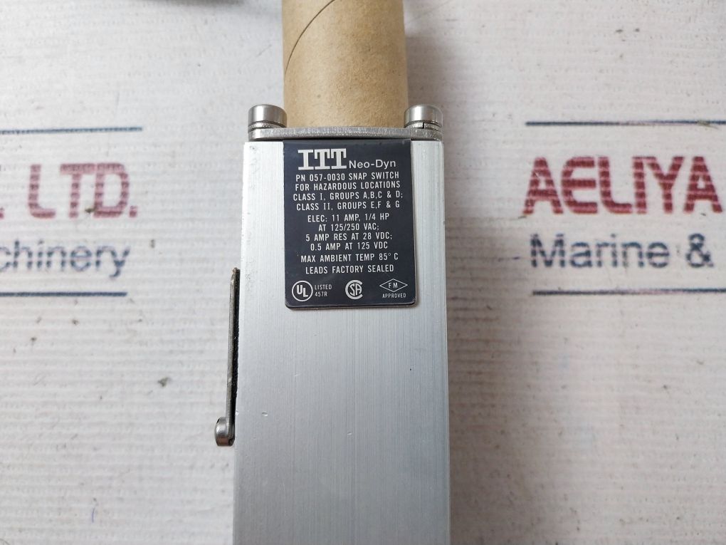 Itt Neo-dyn 132P41C6 Adjustable Pressure Switch