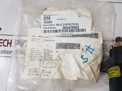 Itt Nps-2-bk-t4 Powerlock Black Panel Mount Industrial Power Plug