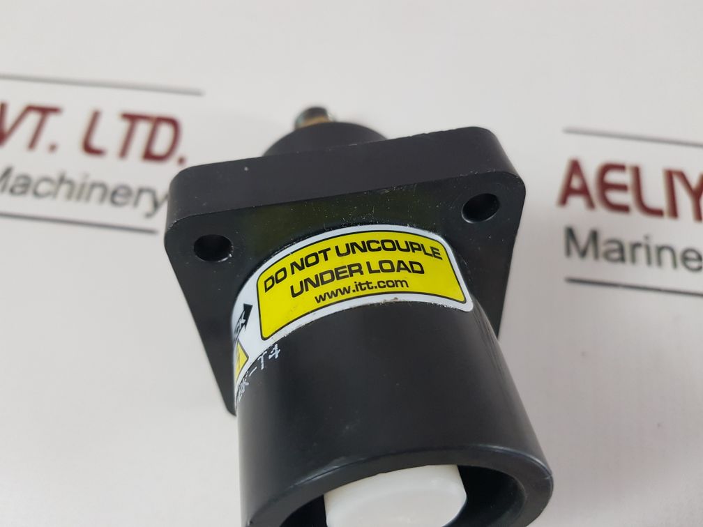 Itt Nps-2-bk-t4 Powerlock Black Panel Mount Industrial Power Plug