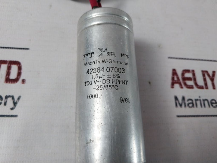 Itt Sel Mpf 1,5µF ± 6%