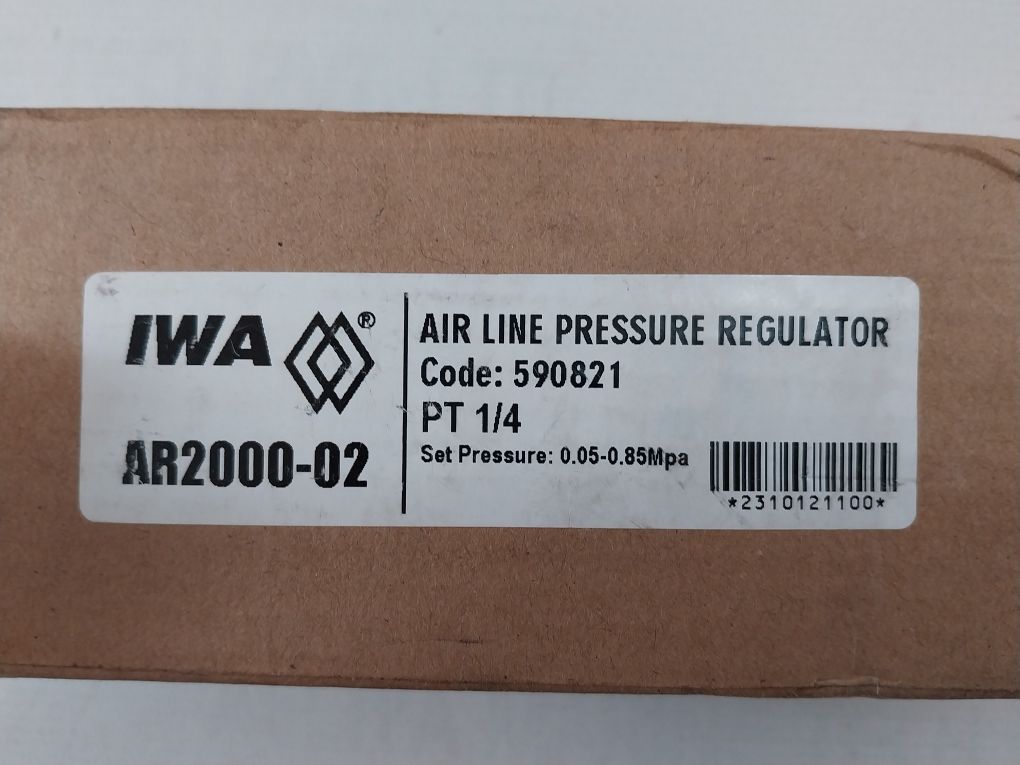 Iwa Ar2000-02 Air Line Pressure Regulator 0.05-0.85Mpa