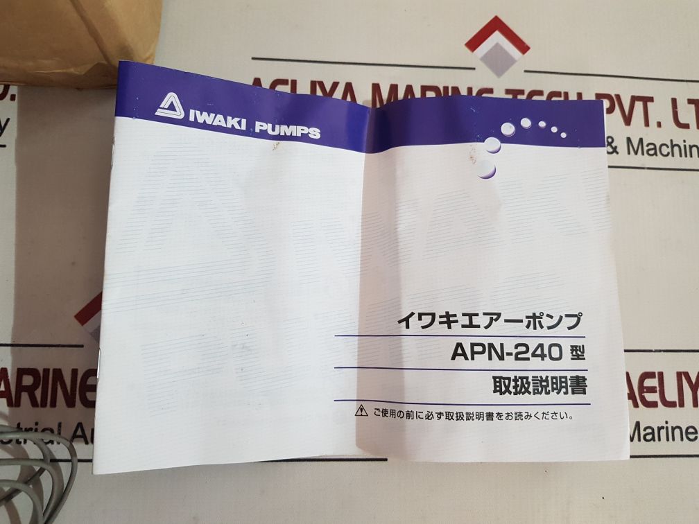 Iwaki Apn-240Nan-1 Air Pump 3P404869