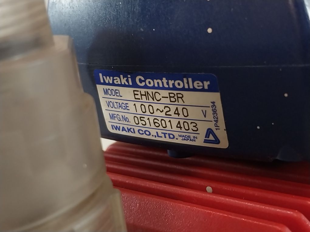 Iwaki Ehn-b11Vc2R Metering Pump M071601180 With Controller 051601403