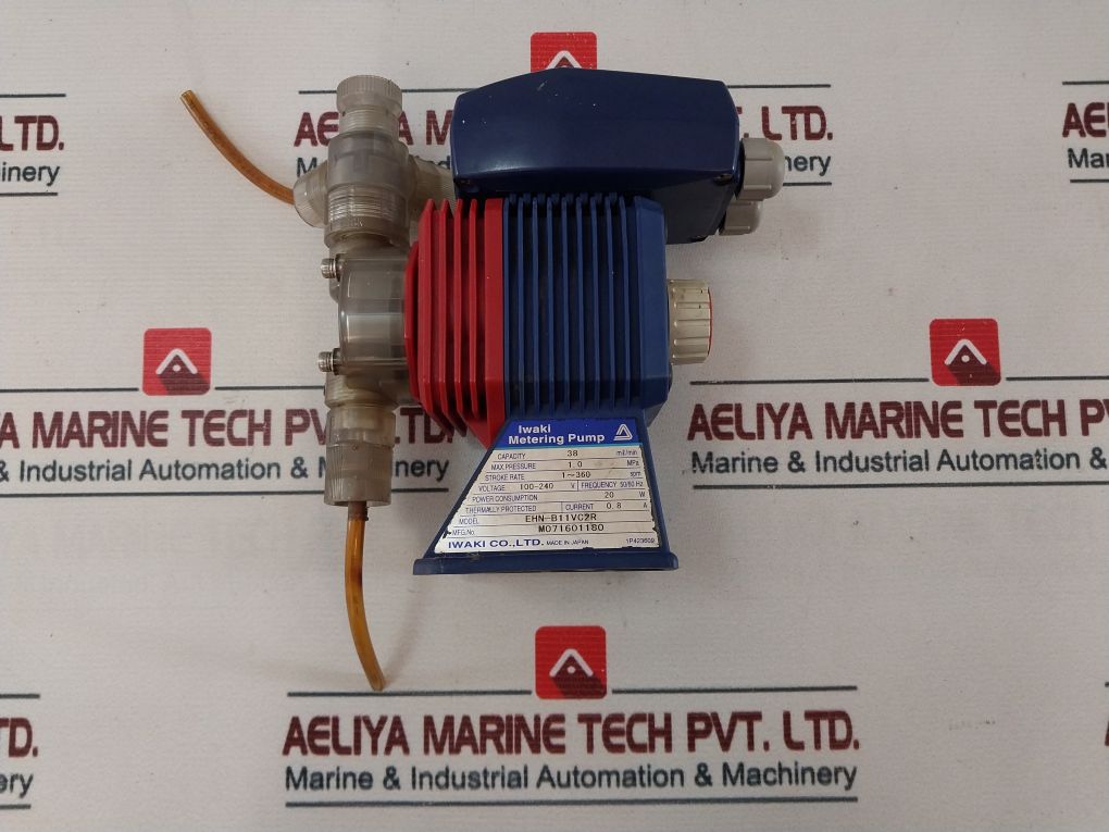 Iwaki Ehn-b11Vc2R Metering Pump M071601180 With Controller 051601403