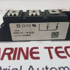 Ixys Mdd 72-16 N1B Diode Module