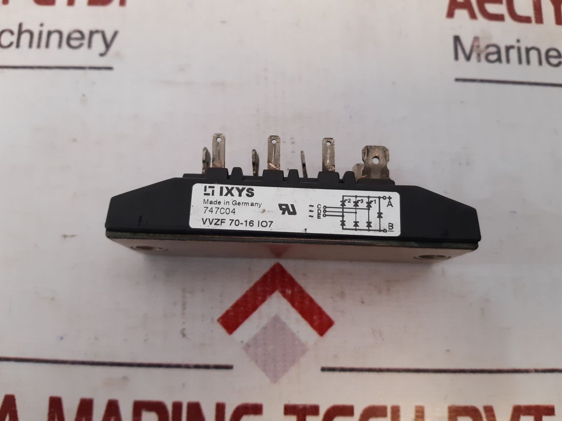 Ixys Vvzf 70-16 Io7 Thyristor Module
