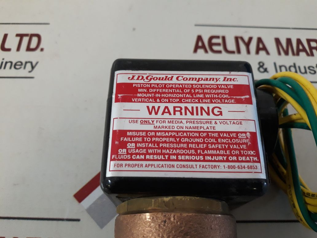 J.D Gould M3V Air-water Valve