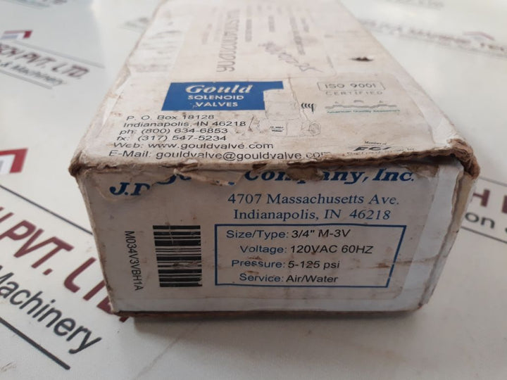 J.D Gould M3V Air-water Valve