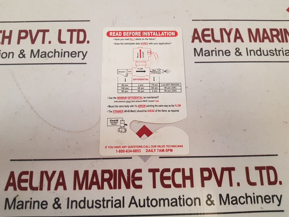 J.D Gould M3V Solenoid Valve 120/240Vac 60Hz