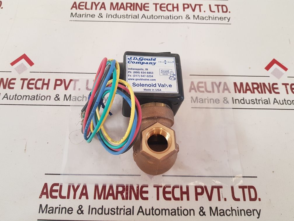 J.D Gould M3V Solenoid Valve 120/240Vac 60Hz